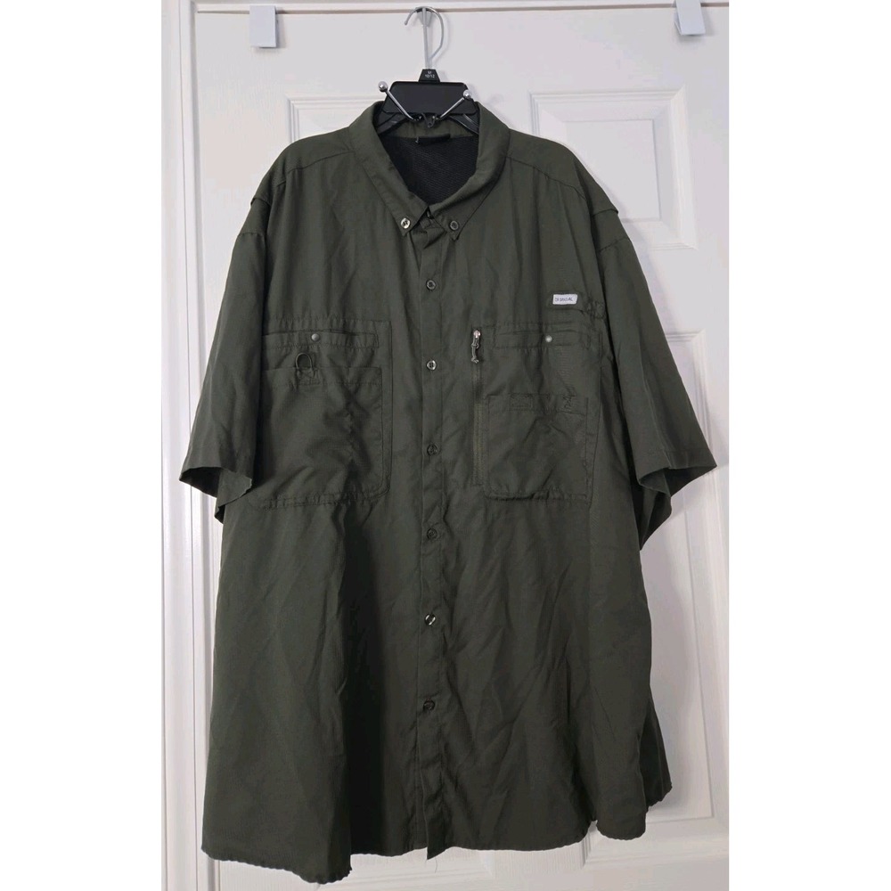 Gradual Mens Short Sleeve Shirt Size XXXL Emerald Color